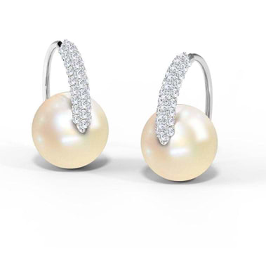 Flurry Pearl Drop Earrings