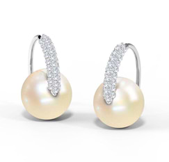 Flurry Pearl Drop Earrings
