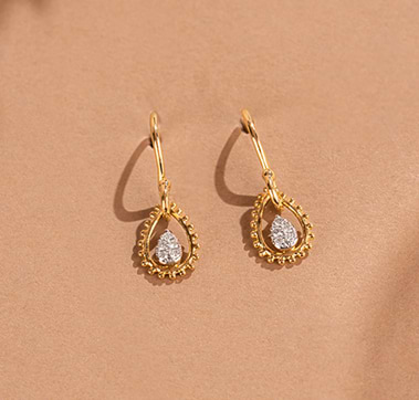 Gemstone Danglers