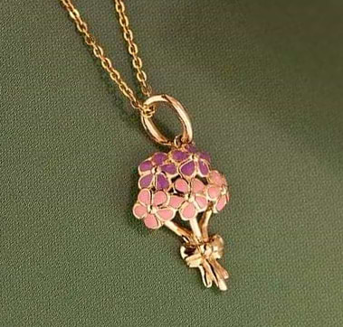 Posy Love Gold Charm