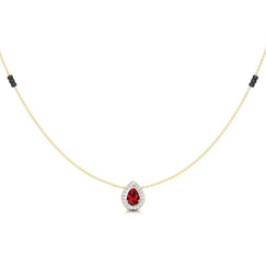 Anika Gemstone Mangalsutra
