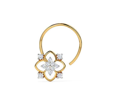 Tara Dazzle Diamond Nose Pin