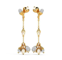 Meghraa Pearl Drop Earrings