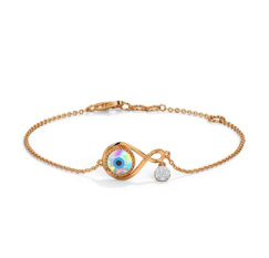 Infinity Evil Eye Chain Bracelet Infinity Evil Eye Chain Bracelet